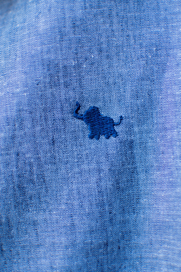 AZUL LINO manga larga