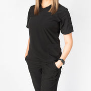 SCRUB ANTIFLUIDOS NEGRO DAMA