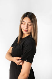 SCRUB ANTIFLUIDOS NEGRO DAMA