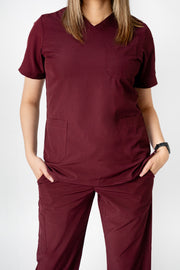 SCRUB ANTIFLUIDOS VINO DAMA