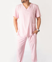 SCRUB ANTIFLUIDOS ROSA HOMBRE