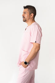 SCRUB ANTIFLUIDOS ROSA HOMBRE