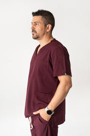SCRUB ANTIFLUIDOS VINO HOMBRE
